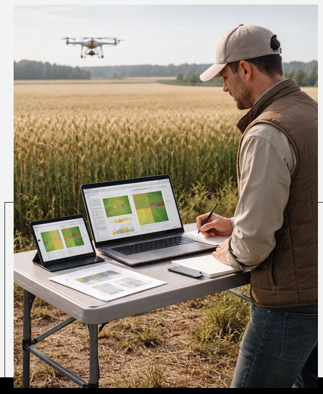 Система AI прогнозирования урожайности для точных агрономий в Каспийске