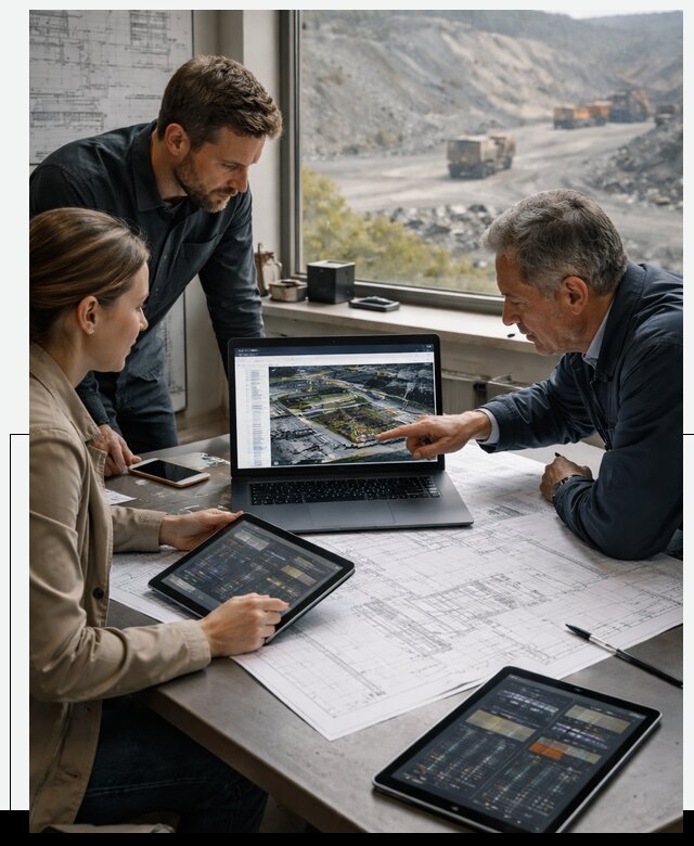 Разработка и внедрение систем для горнодобычи в Каспийске