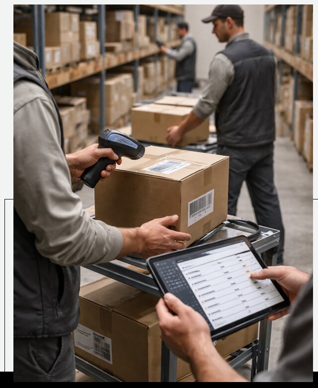 Внедрение и поддержка WMS систем для склада в Каспийске