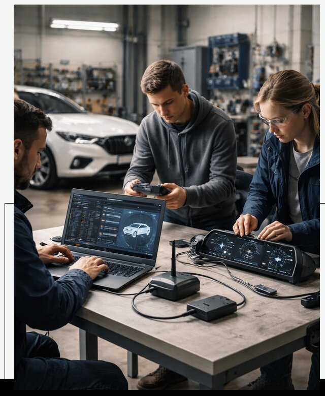 Разработка Connected Car и ПО для автопрома в Каспийске