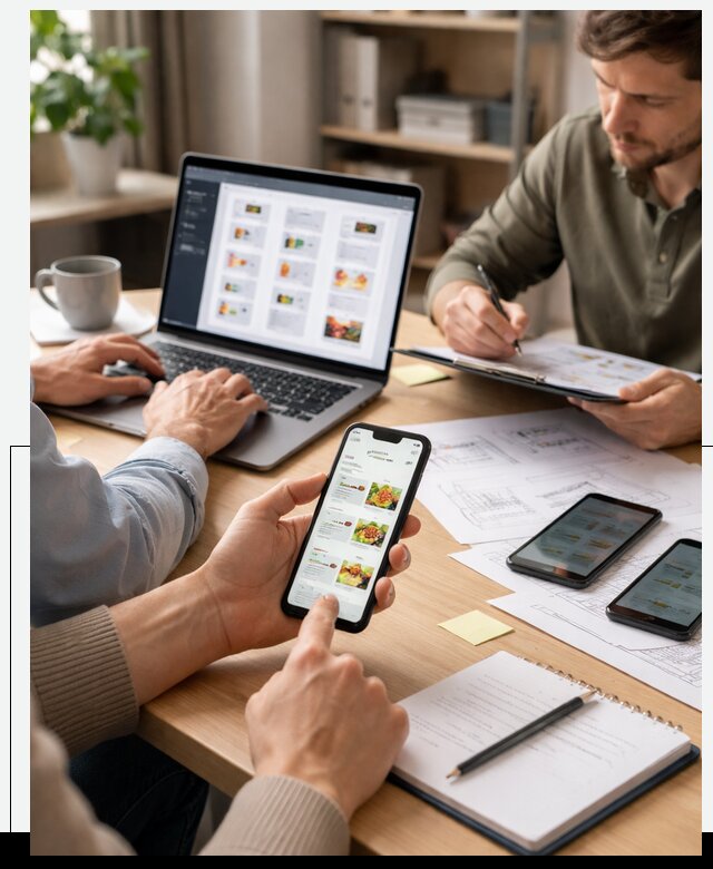 Разработка мобильного приложения торговой сети в Каспийске