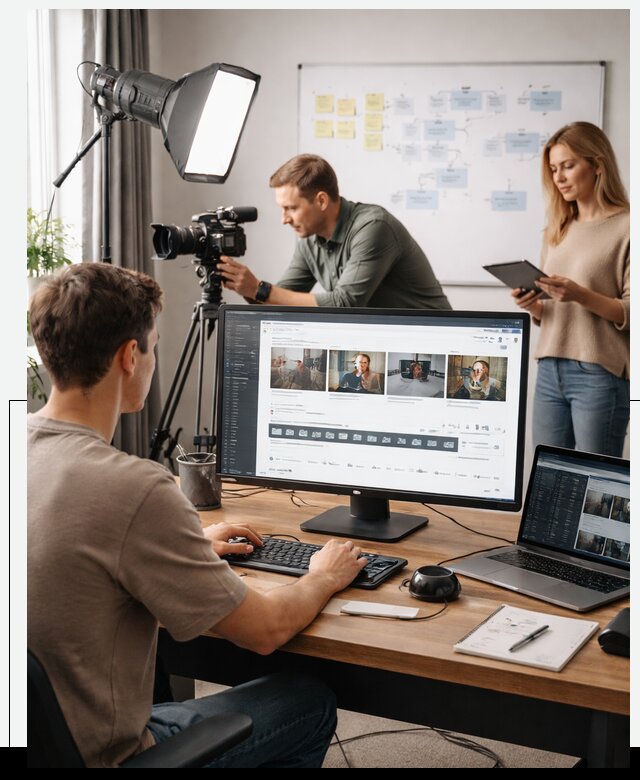 Платформа видеохостинга для онлайн обучения в Каспийске